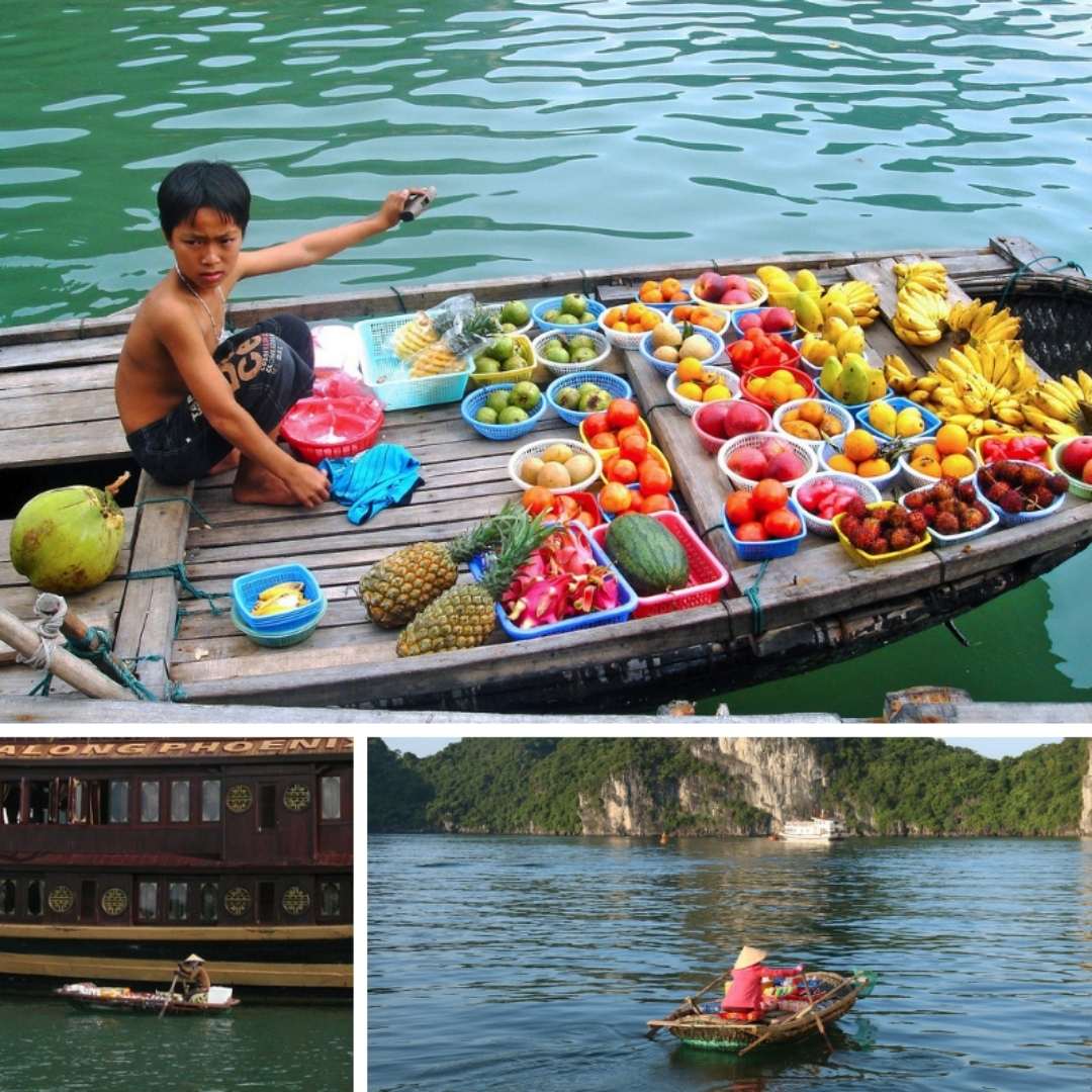 Boat Salesman in Halong Bay