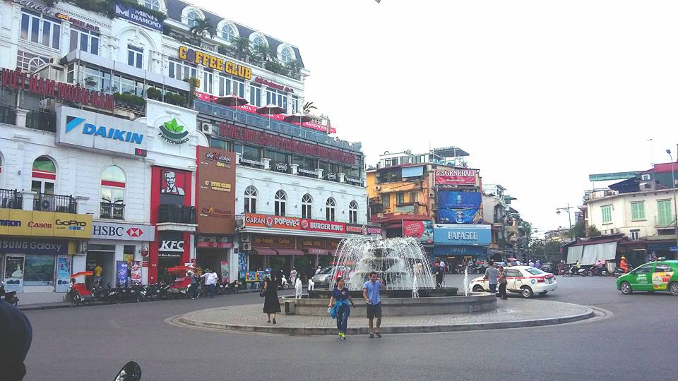 Hanoi Old Quarter Fountain