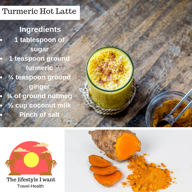 Turmeric Hot Latte, recipe and benefits, 4 medical benefits and 4 recipes using turmeric