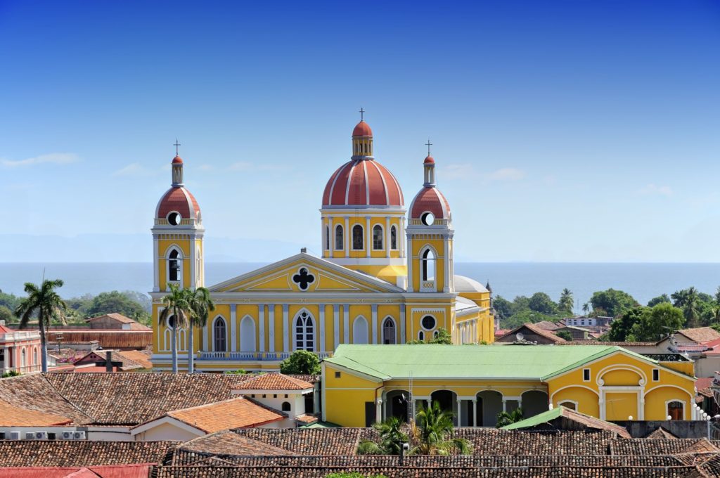 Nicaragua, catedral de Granada, Granada Cathedral Nicaragua