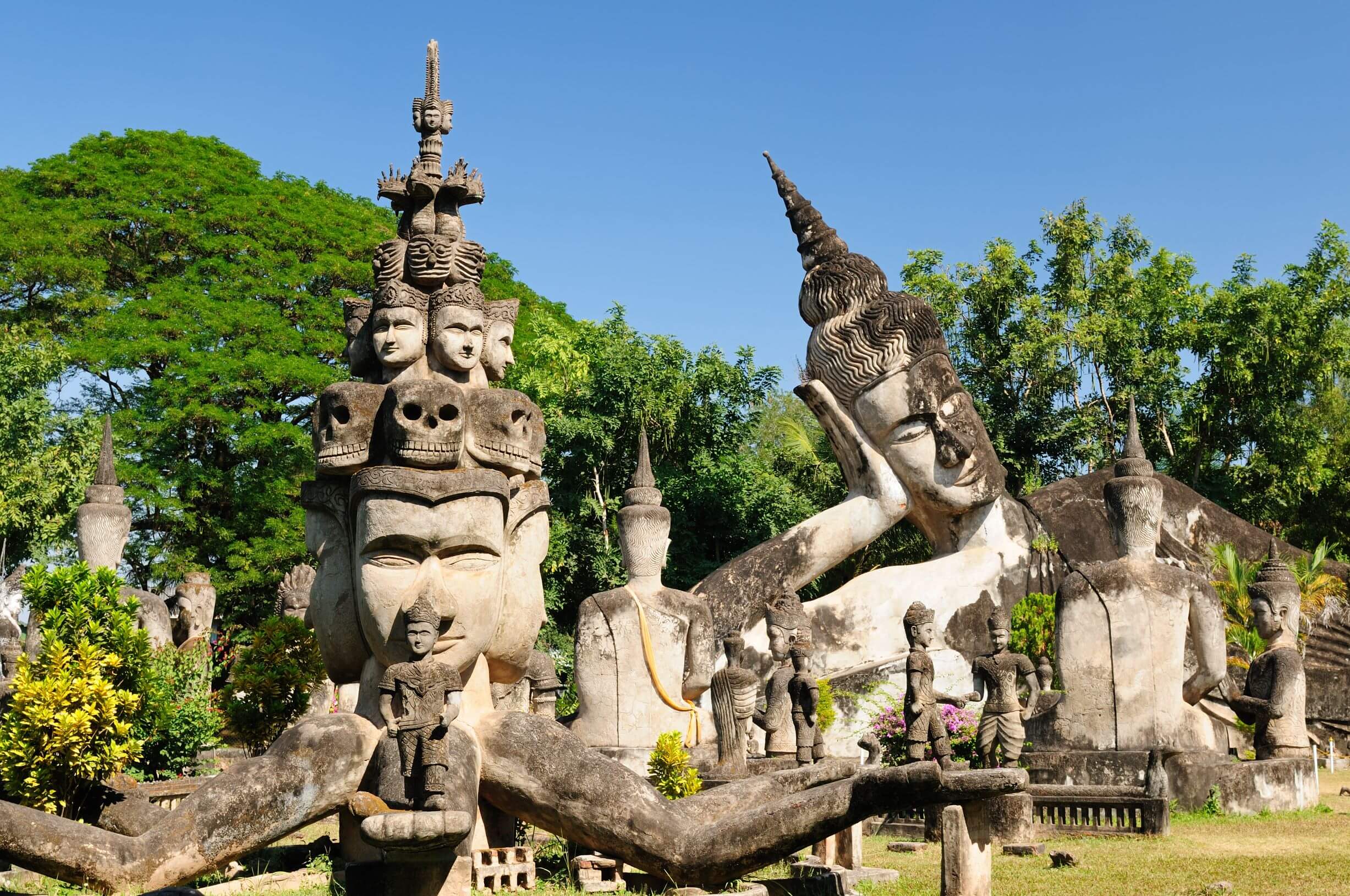Old Gods in Vientiane Buddha Park