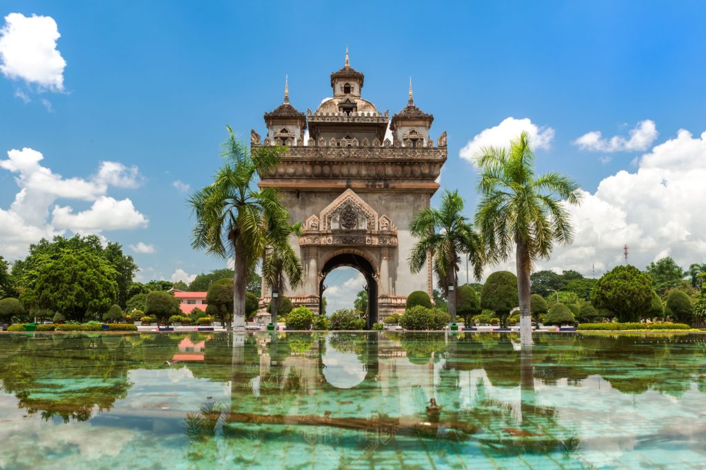 Patuxai in Vientiane Laos Things to see in 1 day