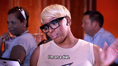 Being on a diet gif