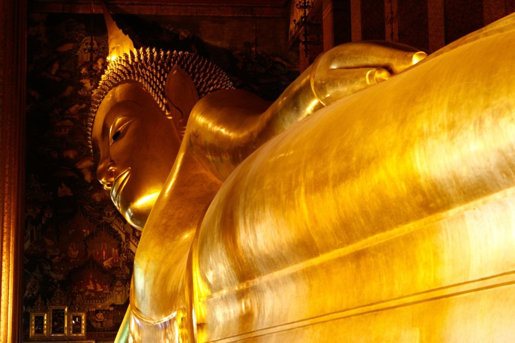 Reclining Budha in Bangkok Thailand, Best Buddha Temples in Asia
