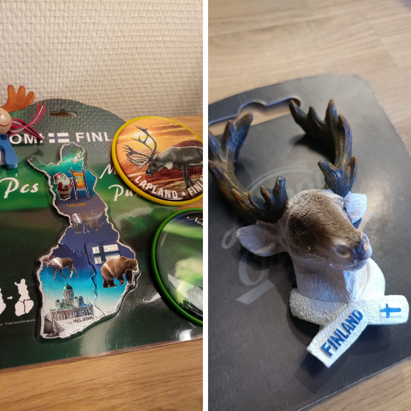 Souvenirs in Lapland Finland