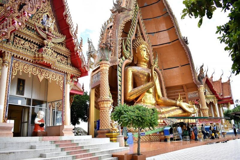 Buddha statue in Kanchanaburi Thailand