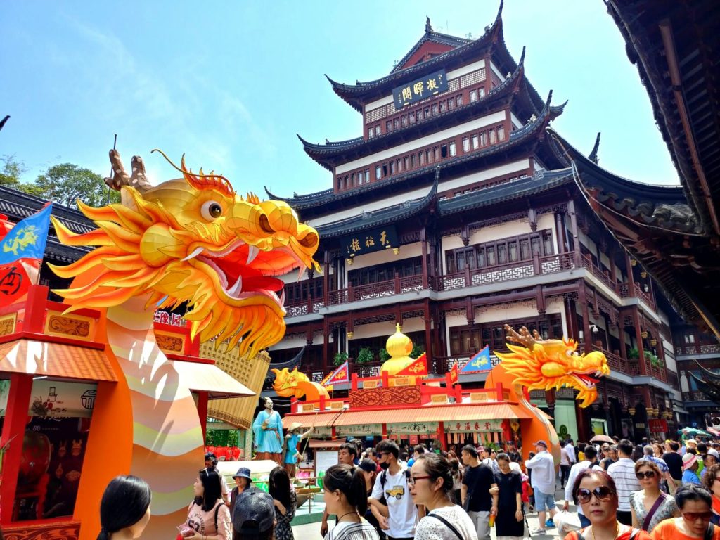 yu yuan garden and bazar at Shanghai during Dragon Boat Festival, Shanghai and Beijing in One Week