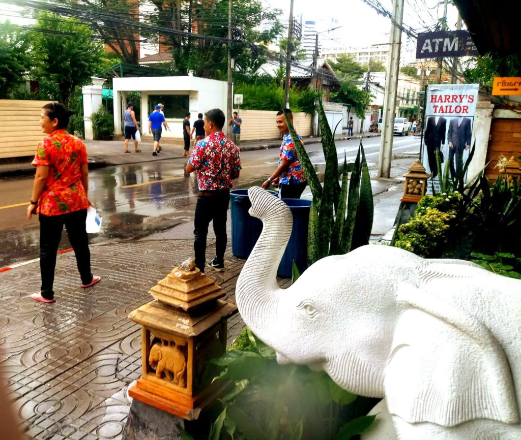 where to stay in Bangkok to celebrate Songkran, Nana plaza