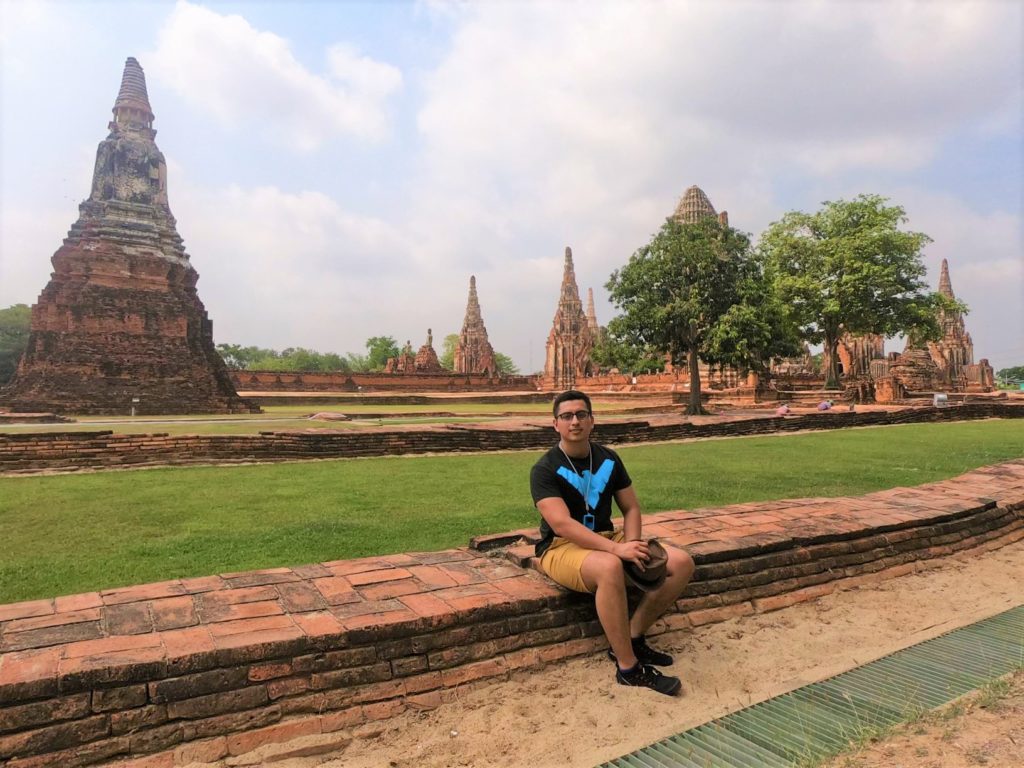 Old Ruins in Asia, Ayutthaya Thailand