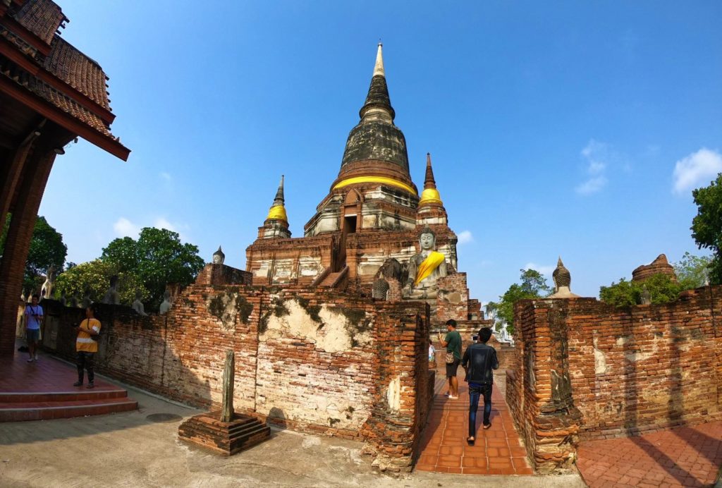 One day trip to ayutthaya, best ruins, Wat Yai Chai Mongkhon