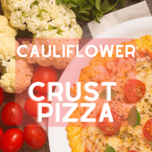 Cauliflower crust Pizza Keto Recipe