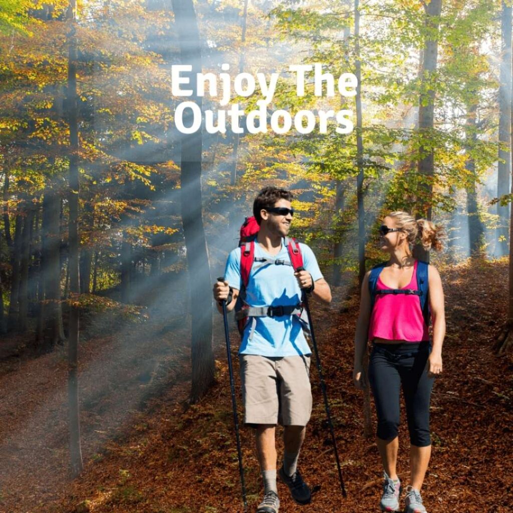 enjoy the outdoors benefits of losing weight