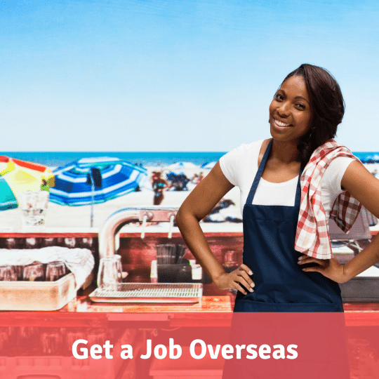 Travel the world cheaply - get a job overseas
