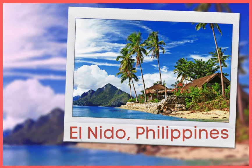 El Nido Philippines Tropical island