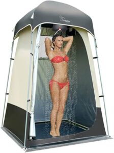 outdoor shower tent