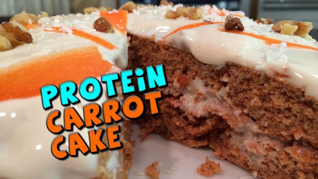carrot cake with protein